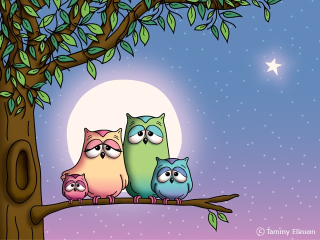 Owls family