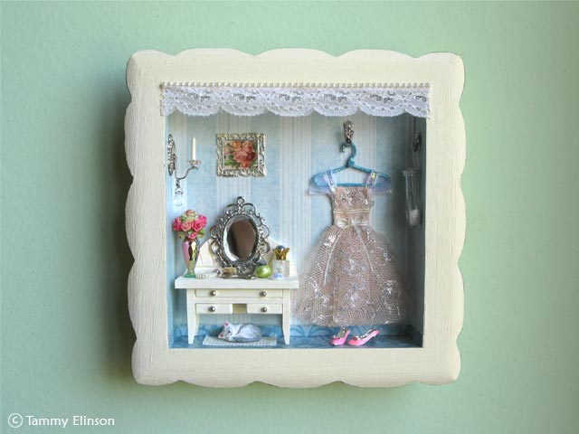 A miniature fairy's room