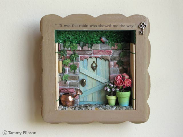 A miniature secret garden