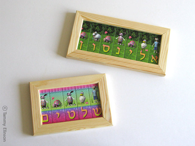 Letters assembly door signs